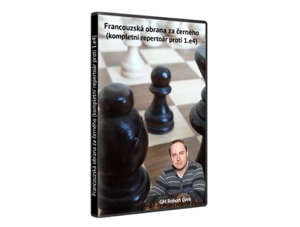 Francouzská obrana za černého od Roberta Cveka (kompletní repertoár proti 1.e4)